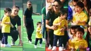 Taimur Ali Khan With Mum Kareena Kapoor Khan at Sports Day: From Running in Joy to Tears Rolling Down His Cheek, See 14 Pics of Baby Tim!