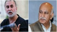 #MeeToo in India: Editors Guild Suspend M J Akbar, Tarun Tejpal Over Alleged Sexual Harassment Charges
