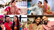 While Anushka -Priyanka Picked Colourful, Deepika -Sonam Opted for Pastel Colour Attires for Their Mehendi Ceremony - View Pics