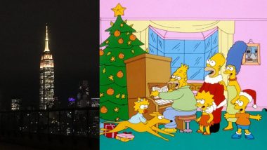 On The Simpsons' 30th Anniversary, The Empire State Building Honours The Show With Yellow Lights - View Pic