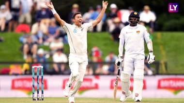 Trent Boult Picks 6 Wickets in 15 Balls During New Zealand vs Sri Lanka 2nd Test at Christchurch: Watch Video Highlights