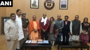 Bulandshahr Violence: Yogi Adityanath Meets Slain Inspector Subodh Kumar Singh&rsquo;s Family in Lucknow, Assures Strict Action Against Culprits
