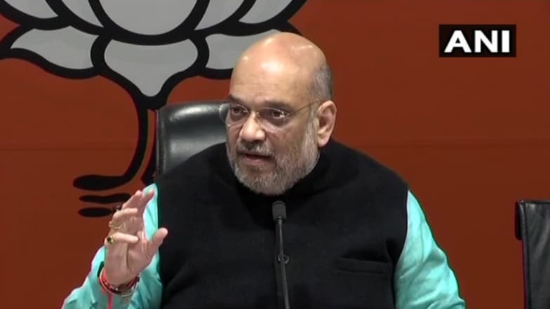 Amit Shah Breaks Silence Over Shiv Sena's Claim of 50-50 Government, Says 'No One Objected Over Devendra Fadnavis as CM'