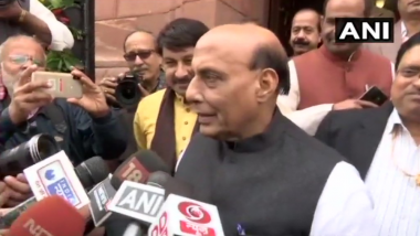 Lok Sabha Elections 2019: Rajnath Singh Take Jibe at SP-BSP Alliance in Uttar Pradesh, Reminds Results of 2017 Polls