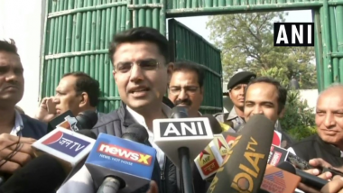 Rajasthan Assembly Elections 2018 Results: Name of New Chief Minister of the State to Be Finalised Today, Says Sachin Pilot