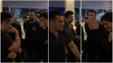 Salman Khan and Sushmita Sen Bring the House Down at The Superstar's Bash With Their Birthday Shenanigans- Watch Inside Video