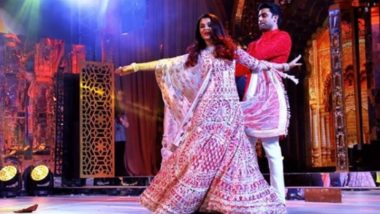 Isha Ambani-Anand Piramal Wedding: Abhishek Bachchan and Aishwarya Rai Performing on Tere Bina From Guru Is a Sight to Behold – View Pics