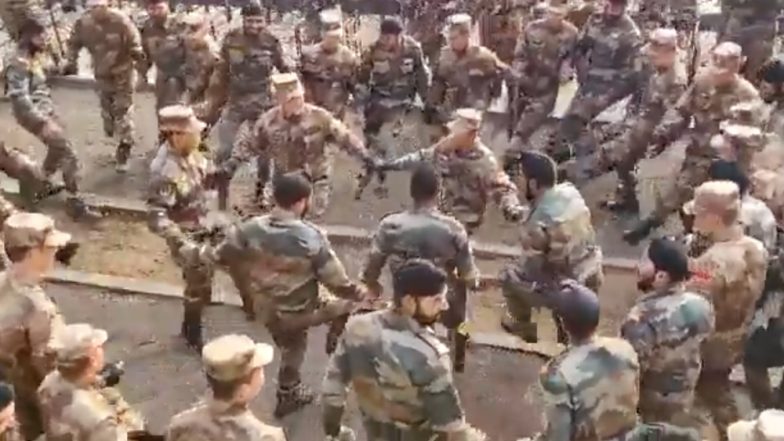 Indian Soldiers Teach Bhangra to Chinese Troops, Dance Together in This Viral Video
