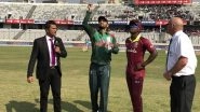 Live Cricket Streaming of Bangladesh vs West Indies Series on Gazi TV & HotStar: Check Live Cricket Score, Watch Free Telecast of BAN vs WI 2nd T20I on TV & Online