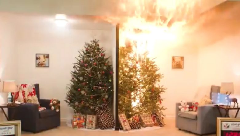 Christmas 2018 Fire Safety: US CPSC Video Shows How Dangerous Dry Xmas ...