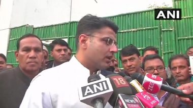 Rajasthan’s Oath-Taking Ceremony Will Signify Opposition Unity, Says Deputy CM Designate Sachin Pilot