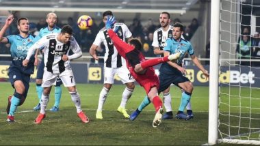 Cristiano Ronaldo’s Header Saves Juventus from Losing Against Atlanta, Watch Video of the Amazing Goal