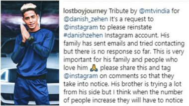 Danish Zehen’s Instagram Account Deleted; Vikas Gupta Urges Fans to Request for Its Re-Activation - Watch Video