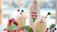 National Eggnog Day 2018: Celebrate Christmas With This Popular Holiday Drink! (Watch Recipe Video)