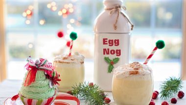 National Eggnog Day 2018: Celebrate Christmas With This Popular Holiday Drink! (Watch Recipe Video)