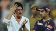 Gautam Gambhir Retires From all Forms of Cricket: KKR Co-Owner Shah Rukh Khan Has an Advice for the Captain