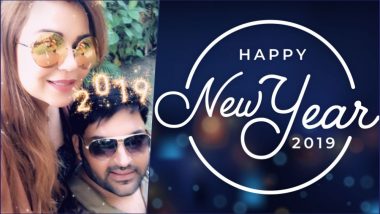 Happy New Year 2019 Wishes From Kapil Sharma and Wife Ginni Chatrath! See HNY Photo