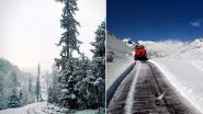 Pictures of Frozen Dal Lake in Srinagar and Snowfall in Manali Makes Us Want to Rush to the Hills This Holiday Season!