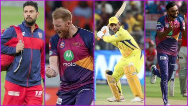 Most Expensive IPL Players: List of Cricketers From All Seasons Who Won The Highest Bids in Auctions