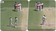 Ishant Sharma Yells at Ravindra Jadeja &lsquo;Shove Your Anger up Your A**e,&rsquo; During their Verbal Spat in India vs Australia, Day 5 Second Test (Watch Video)