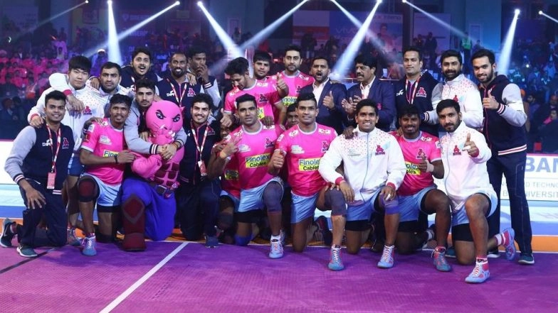 Jaipur Pink Panthers vs U Mumba, PKL 2018-19 Match Live Streaming and Telecast Details: When and Where To Watch Pro Kabaddi League Season 6 Match Online on Hotstar and TV?