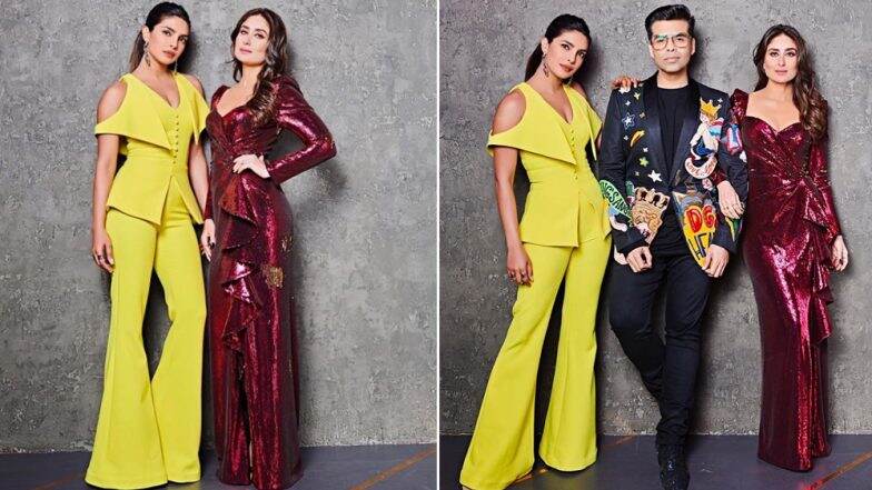Priyanka Chopra and Kareena Kapoor Khan To Turn Up the Heat On Koffee With Karan 6 Finale! - See Pic Priyanka Chopra and Kareena Kapoor Khan To Turn Up the Heat On Koffee With Karan 6 Finale! - See Pic