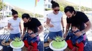 Taimur Ali Khan Gets Ready to Cut his Birthday Cake With Proud Parents Kareena Kapoor and Saif by His Side - See First Pic