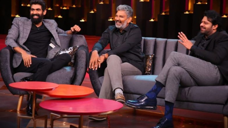 Koffee with Karan 6: KJo Feels Honoured to Shoot with Baahubali Stars Prabhas, Rana Daggubati, SS Rajamouli - View Pics