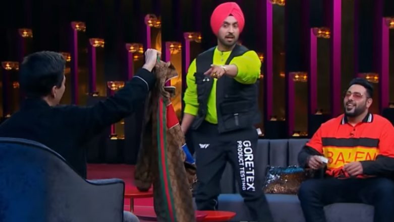 Koffee with karan diljit dosanjh and sale badshah full episode