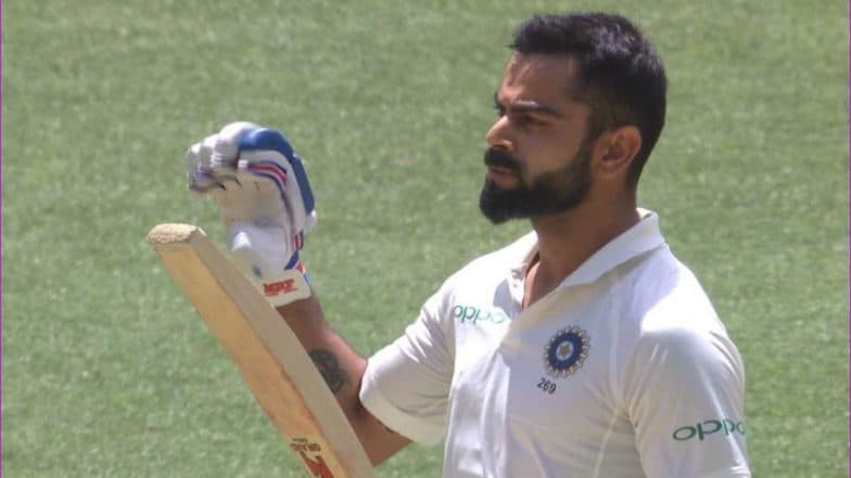 Watch Virat Kohli’s 'Let My Bat Do the Talking' Celebration After Scoring 25th Test Century