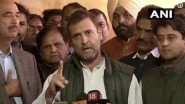 Ram Mandir Won't be Narrative For Lok Sabha Elections 2019, Says Rahul Gandhi in First Reaction to Ayodhya Issue