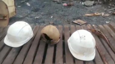 Meghalaya Mining Mishap: NDRF Rescue Teams Recover 3 Helmets as Operation to Find Trapped Miners Enters 18th Day