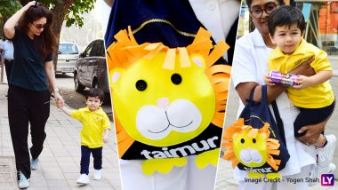 Taimur Has a Customised Bag Now and We Wonder When This Will Go On Sale! View Pics