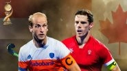 Netherlands vs Canada, 2018 Men's Hockey World Cup Match Free Live Streaming and Telecast Details: How to Watch NED vs CAN HWC Match Online on Hotstar and TV Channels?