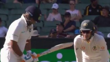 Tim Paine TAUNTS Rishabh Pant For Being Dropped From the ODI Squad During India vs Australia 2018, Day 3, MCG (Watch Video)