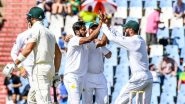 Live Cricket Streaming of South Africa vs Pakistan 2018-19 Series on SonyLIV and PTV Sports: Check Live Cricket Score, Watch Free Telecast of PAK vs SA 1st Test Day 2 Match on TV & Online