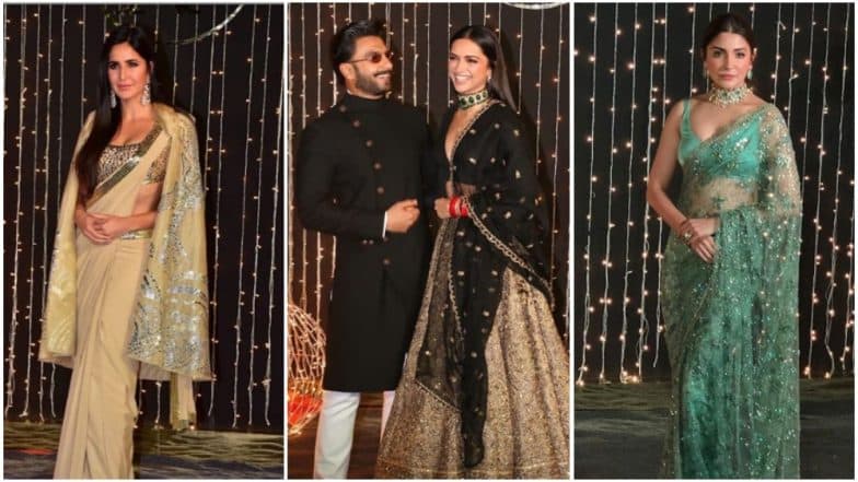 Priyanka Chopra- Nick Jonas Reception Best Dressed Deepika Padukone Katrina Kaif and Anushka Sharma's Ravishing Picks Steal Everyone's Thunder- View Pics