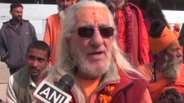 Kumbh Mela 2019: 'French Baba' Aka 'Bhagwan Giri' Grabs Eyeballs in Prayagraj