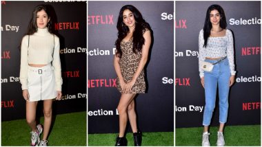 Janhvi Kapoor Tying Shanaya Kapoor's Shoe Lace Proves That They Are Just Like Sisters Next Door! (Watch Video)