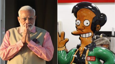 PM Narendra Modi Compared to Simpsons Character Apu on Arrival in Argentina for G20 Summit, Twitterati Terms It Racism