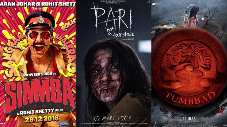 Sohum’s Tumbbad, Ranveer’s Simmba, Anushka’s Pari: The Best Movie Posters of 2018 That Had Us at Hello – View Pics