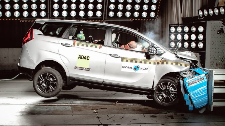 Mahindra Marazzo MPV Bags 4-Star Safety Rating at Global NCAP Crash Test