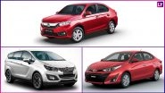 Honda Amaze, Mahindra Marazzo & Toyota Yaris: Top 3 Most Searched Cars Online During 2018 in India