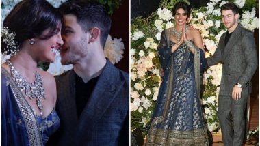 Priyanka Chopra Introduces Nick Jonas as Her Husband While He Makes Guests Smile With His Speech at Their Wedding Reception in Mumbai (Watch Video)