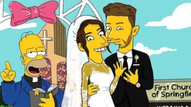 Priyanka Chopra and Nick Jonas’ Wedding in The Simpsons’ World! This Artwork Is Going Viral on Instagram