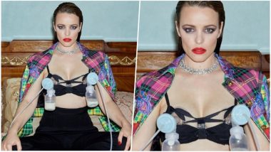 Rachel McAdams Looks Badass Wearing Breast Pumps With Versace and Bulgari Diamonds In a Magazine Cover Shoot (View Pic)