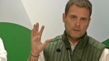 Rahul Gandhi Takes Swipe at Narendra Modi Over Financial Crisis in HAL; Says 'PM Ignored Nation's Interest For Benefiting His Friend'