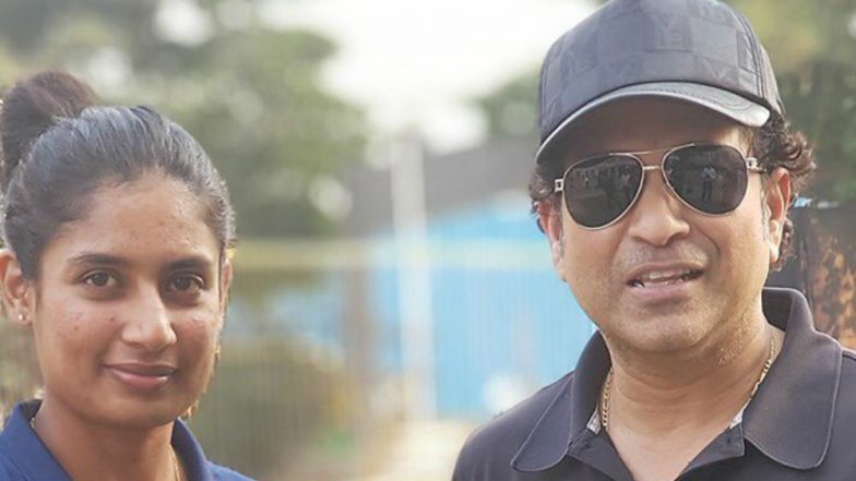 Mithali Raj Birthday: Sachin Tendulkar Takes to Twitter to Wish the Senior India Woman Cricketer on Her 36th Birthday