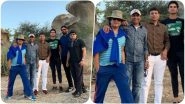 Sachin Tendulkar Poses with Arjun, Turns Gabbar From Sholay Asks, &lsquo;Kitney Aadmi The?&rsquo;