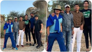 Sachin Tendulkar Poses with Arjun, Turns Gabbar From Sholay Asks, ‘Kitney Aadmi The?’